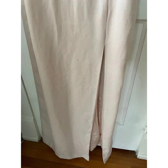 Vintage Women's size 12 Pink Maxi Dress - Picture 4 of 10